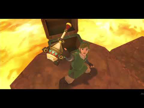 Zelda Skyward sword hd Part 41 Eldin volcano bokoblin base 100% walkthrough no commentary switch