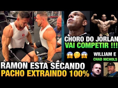 RAMON FIBRADO - JORLAN CHOROU AO ANUNCIAR RETORNO AOS PALCOS ESSE ANO - WILLIAM + CHAD NICHOLLS