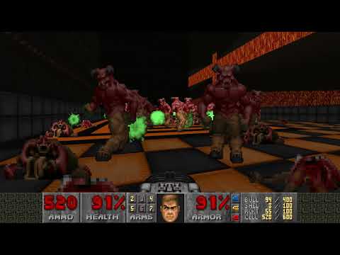 [DOOM II] Death in Excess - Divergence (MAP01) - UV-Max in 9:48