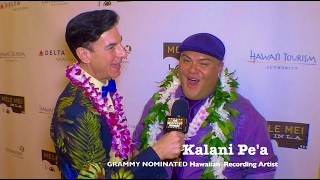 Mele Mei in LA 2017 Grammy Winning Kalani Pe'a with BJ Korros The Hollywood Moment