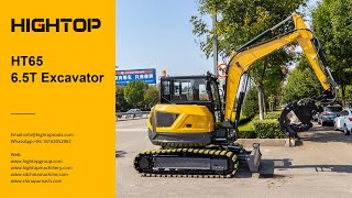 Excavator mediu Hightop HT65 nou | Imagine 4 - Machineryline