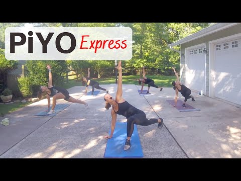 40 MIN PiYO Workout #66 | at HOME No Equipment | Yoga Flow | thumnail