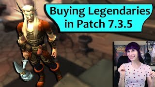 Synthesize Legendaries in 7.3.5 - Don