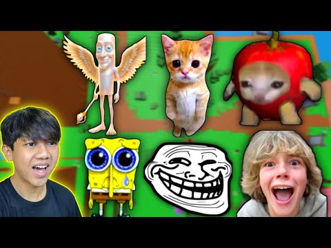 Aku 99% Terjebak Di Dunia MEME | Roblox Collect a Meme