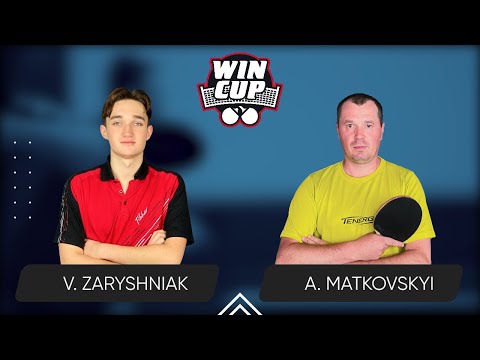 00:15 Vadym Zaryshniak - Andrii Matkovskyi West 6 WIN CUP 08.01.2024 | TABLE TENNIS WINCUP