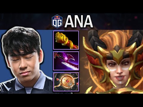 OG.ANA LINA WITH SILVEREDGE-AEON DISK - DOTA 2 7.30 GAMEPLAY