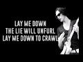 Placebo - The crawl (lyrics)