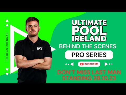 Behind the Scenes at the Ultimate Pool Pro Series with Declan Brennan