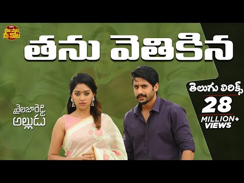 Thanu Vethikina Telugu Lyrics|Shailaja Reddy Alludu|Naga Chaitanya, Anu Emmanuel |Maa Paata Mee Nota