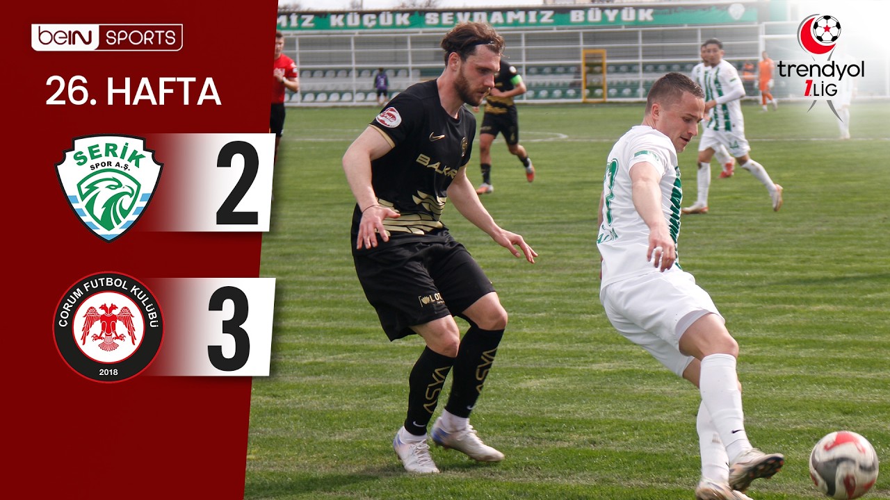 Serikspor A.Ş. vs Çorum FK Highlights