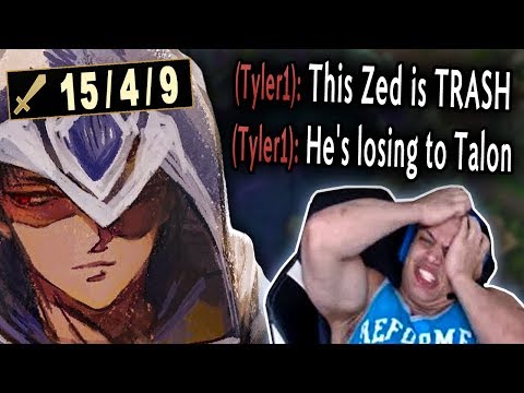 Tyler1 and Best Zed NA meet my Talon in Challenger SoloQ