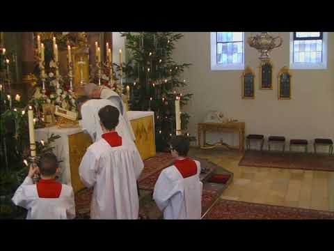 1. Januar 2025 - Gesungenes Amt  im tridentinischen Ritus - Priesterseminar Herz Jesu