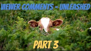 Viewer Comments Unleashed - Part 3