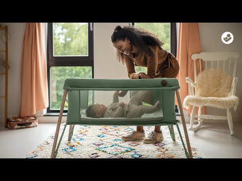 Детская кроватка-манеж MAXI-COSI IRIS Beyond Graphite eco (2006043110)