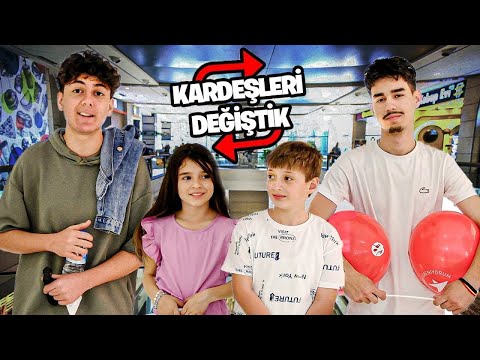 24 SAAT BOYUNCA KARDEŞLERİ DEĞİŞTİK ! 🤣