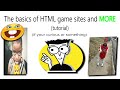 The Basics Of HTML Game Sites And MORE Tutorial