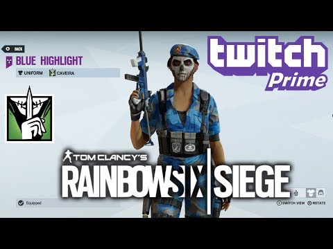 Caveira Twitch Prime Bundle - Rainbow Six Siege