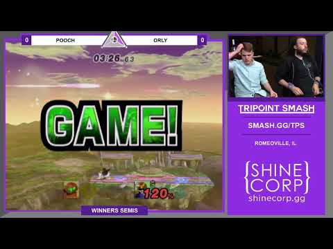 Pooch (Samus) vs ORLY (Falcon) - Tripoint Smash #18 PM Winners Semis