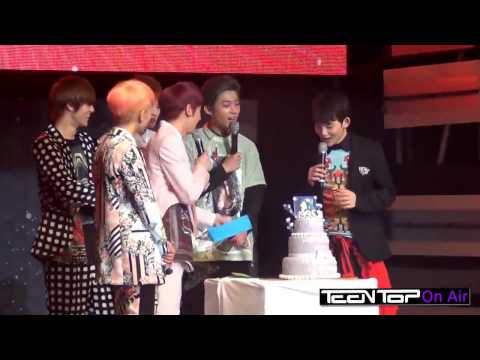 [Vietsub] Teen Top on air_Ricky Birthday