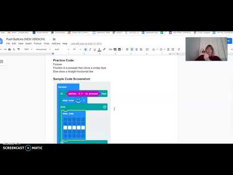 Microbit Push Button Tutorial