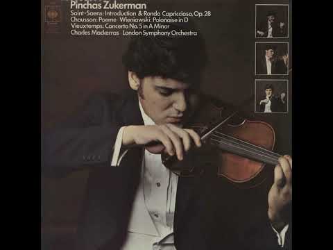 Pinchas Zukerman plays Saint-Saëns: Introduction And Rondo Capriccioso (vinyl)