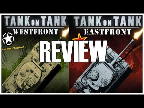 Tank on Tank Series Review Westfront & Eastfront | Lock 'n Load | Wargame Boardgame World War 2