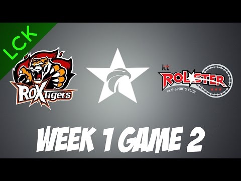 ROX Tigers vs. KT Rolster | Game 2 | HIGHLIGHTS | LCK 2017 Spring season
