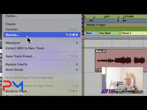 Track Bounce In Pro Tools | Tutorial