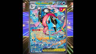 Mega Greninja ex 1 hit K.O #pokemon #pokemontcg #shorts