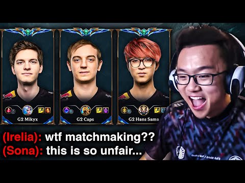 I GOT IN A 1800LP CHALLENGER GAME WITH G2 PLAYERS!