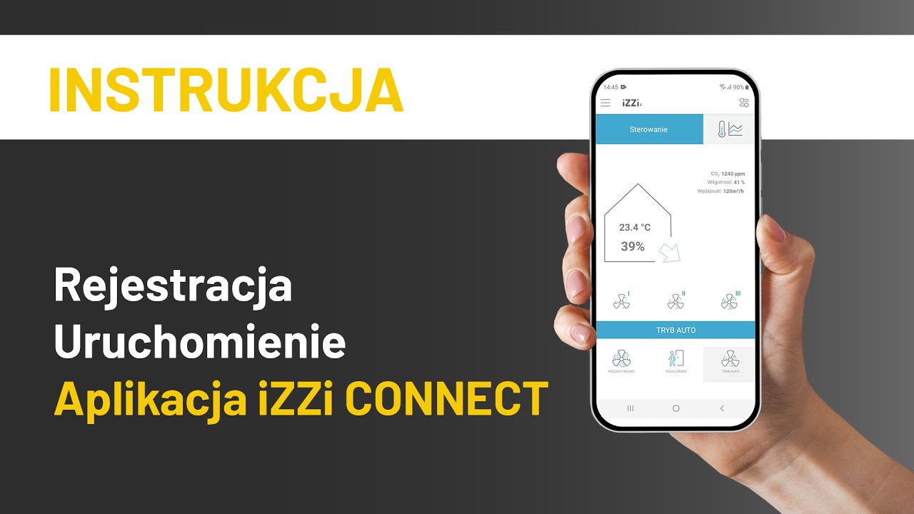 Aplikacja iZZi Connect - rejestracja i uruchomienie