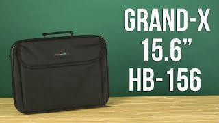 Grand-X 15.6" Black HB-156 - відео 1