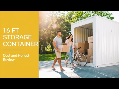 16 ft storage pod for moving- HONEST REVIEW- (cost and tips on how to pack)