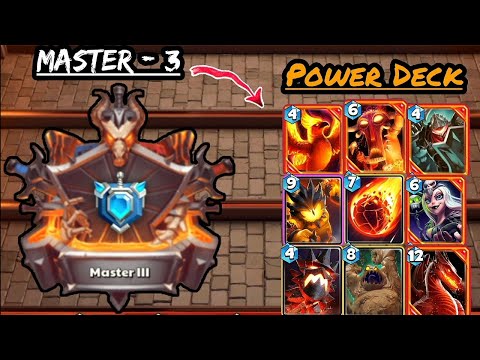 Trolling Opponents in Castle - 9 With Power Deck! - Castle Crush