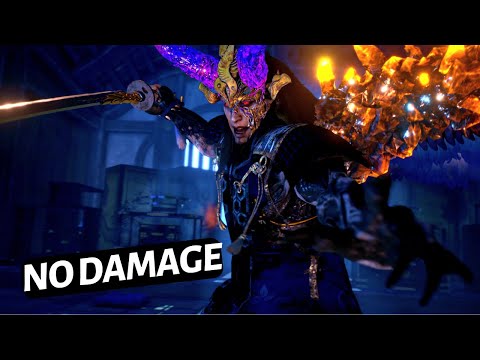 Nioh 2 Remastered - Azai Nagamasa No Damage Boss Fight Solo #9