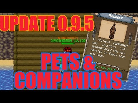 Laurum Online Update 0.9.5 | Pets/Companions