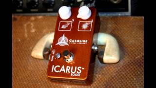 Video thumbnail for Caroline Guitar Company ICARUS Boost by musictoyznetwork