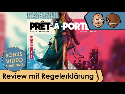 Prêt-à-Porter - Brettspiel - Review und Regelerklärung