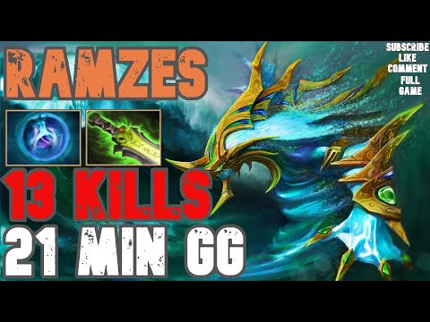 Ramzes666 NO DEATH Carry Morphling gameplay w/ Qojqva vs Gunnar