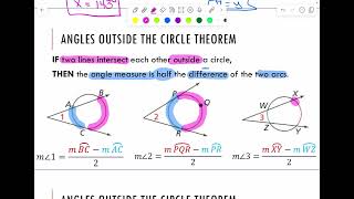 G Sec  10 5 Angle Relations with Circles