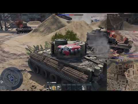 Gameplay WT Tiger OST BR 5.7, Factory 12 FireBall