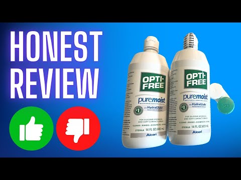 Review: Opti-Free Puremoist Contact Lens Solution