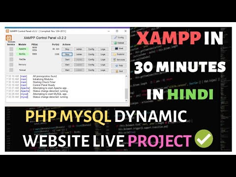 How to Create Database and Tables in PHP MySQL using PHPMyAdmin XAMPP in Hindi 52