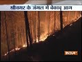 Massive forest fire breaks out in Srinagar