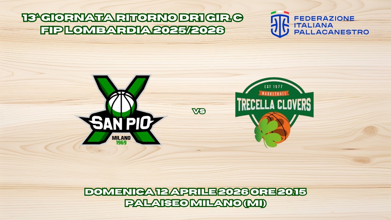 Velasca San Pio X Milano vs Trecella Clovers
