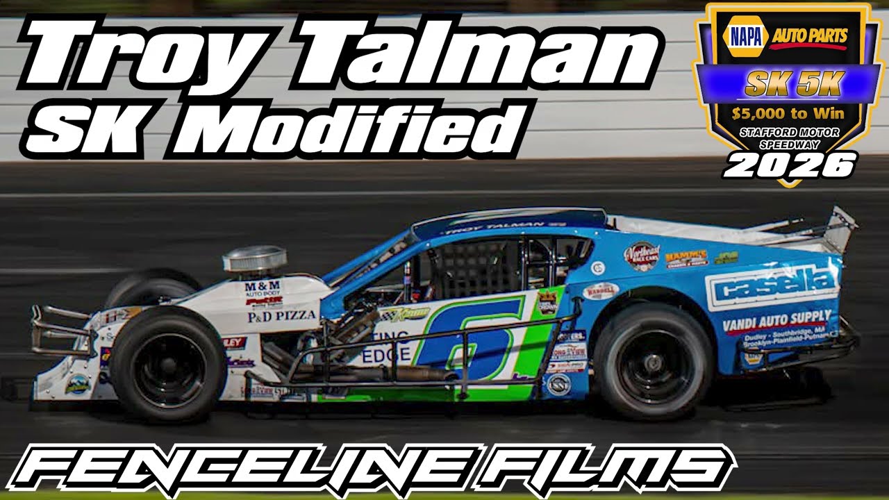 Troy Talman SK Modified Stafford Speedway 5K 2026