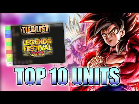 Is Ultra SSJ4 Goku Better Than SSJ2 Gohan?! DBL TOP 10 Tier List  (Dragon Ball Legends)