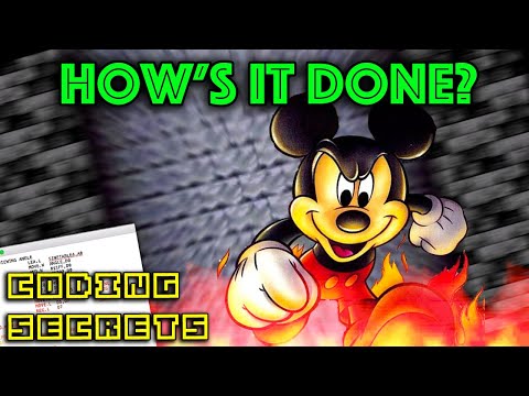 Mickey Mania's 3D Rotating Tower - How Was It Possible?