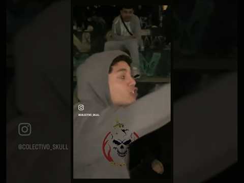 Vidal 🆚 Alejandro || #freestyle #rap #skull #hiphop #dragonball