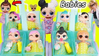 LOL Surprise Dolls + Lil Sisters at Barbie Fake To
